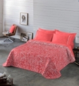 Colcha Bouti Agnes Coral - 240x270